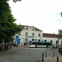 Photo taken at Montgeron by Séverine G. on 5/24/2014