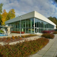 Photo taken at Tapiolan uimahalli by Topi K. on 10/13/2012