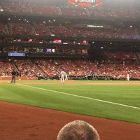Photo taken at Firstbase Line Busch  Section 136 by Teri D. on 4/9/2019