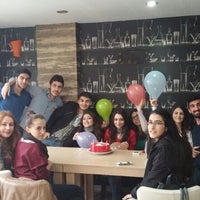 Photo taken at Sedef Cafe &amp;amp; Patiserrie by Mustafa Ç. on 2/25/2014
