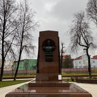 Photo taken at Памятник Мосину by Seva D. on 11/8/2021
