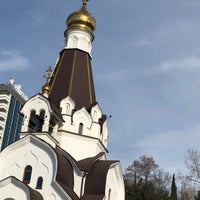 Photo taken at Храм  святого Федора Ушакова by F_ I. on 1/5/2021