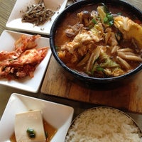 Photo taken at Baek Doosan Korean Restaurant by Pamela L. on 11/26/2012