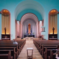 Photo taken at Katholische Kirche St. Augustinus by Michael S. on 6/19/2019