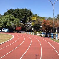 Photo taken at Pista de Atletismo by Rogerio S. on 9/6/2013