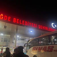 Photo taken at Niğde Şehirler Arası Otobüs Terminali by Süleyman Ö. on 11/5/2023