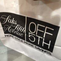 Photo taken at Saks OFF 5TH by Arnold G. on 2/2/2013