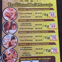足殿堂traditional Bali Massage Taman Segar 1 Tip