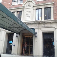 Photo taken at NYU Rubin Residence Hall by Denice M. on 5/27/2014
