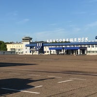 Photo taken at Взлетное Поле Аэропорт Благовещенск by Alex I. on 7/9/2018