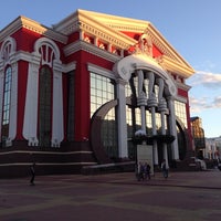 Photo taken at Площадь перед Театром оперы и балета by Екатерина М. on 6/18/2014