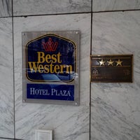 Photo taken at Best Western Hotel Plaza by Dmitriy S. on 5/26/2013
