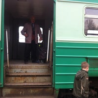 Photo taken at Станция «Рыбное-пассажирское» by Павел П. on 4/20/2013