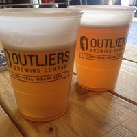 Photo taken at outliers brewing company by Deborah B. on 5/4/2014