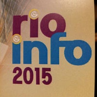 Photo taken at Rio Info 2015 by Igor M. on 9/16/2015
