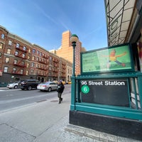 Photo taken at MTA Subway - 96th St (6) by Liftildapeak W. on 12/8/2019