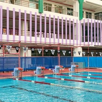 Photo taken at Bansomdejchaopraya Rajabhat Swimming Pool by Liftildapeak W. on 9/7/2021