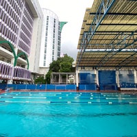 Photo taken at Bansomdejchaopraya Rajabhat Swimming Pool by Liftildapeak W. on 9/8/2021