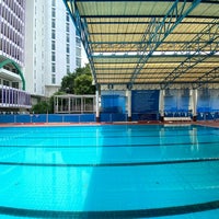 Photo taken at Bansomdejchaopraya Rajabhat Swimming Pool by Liftildapeak W. on 9/29/2021