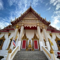 Photo taken at Wat Phanthai Norasing by Liftildapeak W. on 8/23/2020