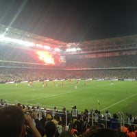 Photo taken at Ülker Fenerbahçe Şükrü Saracoğlu Stadium by Gizem A. on 5/12/2013