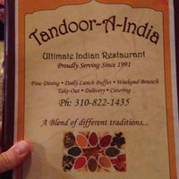 Photo taken at Tandoor A India by Donald L. on 8/15/2016