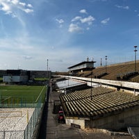 Photo taken at Velký strahovský stadion by Eliška M. on 5/21/2023