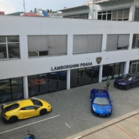 Photo taken at Lamborghini Praha-Smíchov by Aleš C. on 8/3/2018