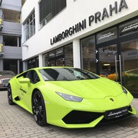 Photo taken at Lamborghini Praha-Smíchov by Aleš C. on 10/22/2018