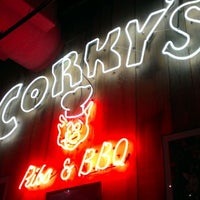 Photo taken at Corky&amp;#39;s BBQ by Darryl W. on 1/27/2013