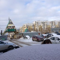 Photo taken at Стоянка на Ново-вокзальной by Александр Т. on 1/16/2013
