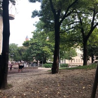 Photo taken at Esterházy-Park by Queen J. on 9/7/2018