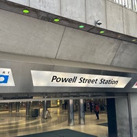 Photo taken at Powell St. BART Station by Clarah G. on 4/25/2024