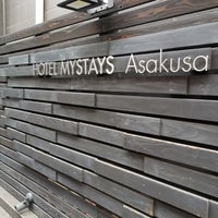 Photo taken at Hotel Mystays Asakusa by Zura K. on 11/7/2023