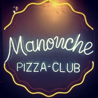 Photo taken at Manouche Pizza Club by Jp R. on 10/10/2014