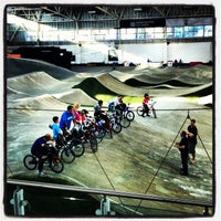 Photo taken at National Cycling Centre - BMX by Malcolm M. on 7/11/2013