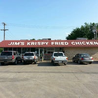 Photo taken at Jim&amp;#39;s Krispy Fried Chicken by Dave S. on 5/10/2014