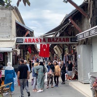 Photo taken at Arasta Çarşısı (Bazaar) by Mehmet K. on 9/27/2022