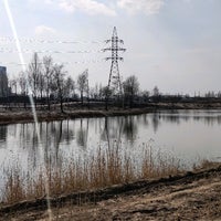 Photo taken at Озеро у поляны by Петро Б. on 3/28/2021