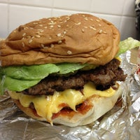 Photo taken at Five Guys by Sam F. on 1/19/2013