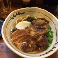Photo taken at めーばる製麺 海人のいえ 大山店 by Masaaki I. on 10/21/2015