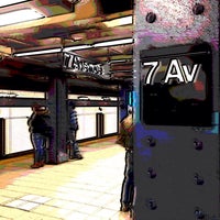 Photo taken at MTA Subway - 7th Ave (B/D/E) by Marc S. on 3/23/2015