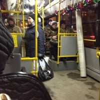 Photo taken at Автобус 22 by Natalia on 12/24/2012