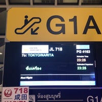 Photo taken at Gate G1A by ちっぴー on 3/19/2018