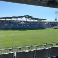 Photo taken at Colorado Rapids Supporters Terrace by Dennis H. on 9/14/2019
