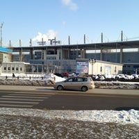Photo taken at Остановка «Стадион &quot;Труд&quot;» by Viacheslav N. on 2/19/2013