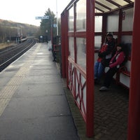 Photo taken at Slaithwaite Railway Station (SWT) by Dave A. on 12/16/2012