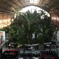 Photo taken at Madrid-Puerta de Atocha Railway Station by Tlusta A. on 5/12/2013