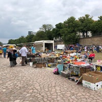 Photo taken at Elbeflohmarkt by Michał J. on 6/2/2018