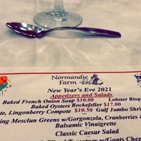 1/1/2022 tarihinde R W.ziyaretçi tarafından Normandie Farm Restaurant'de çekilen fotoğraf